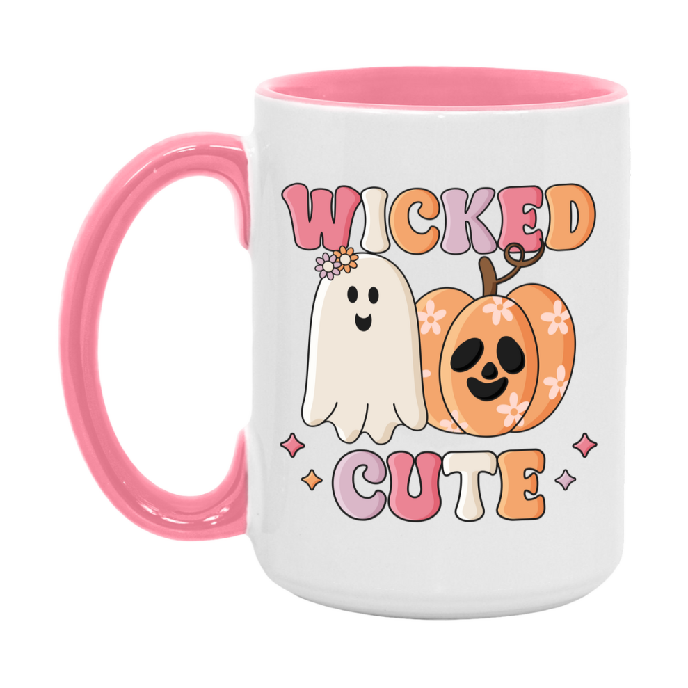 Funny Halloween Coffee Mug, White Ceramic Halloween Coffee Cup 11Oz Or 15Oz