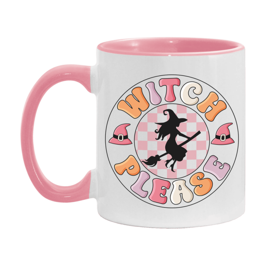 Funny Halloween Coffee Mug, White Ceramic Halloween Coffee Cup 11Oz Or 15Oz