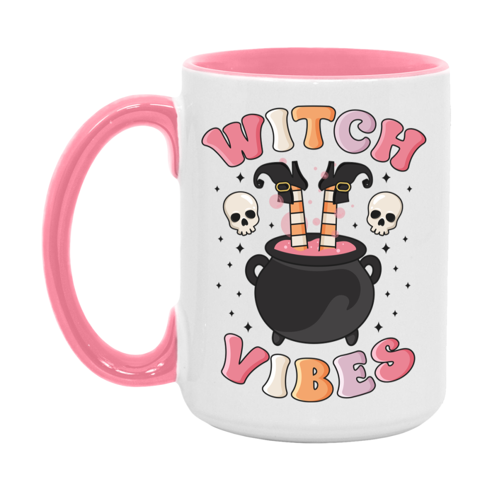 Funny Halloween Coffee Mug, White Ceramic Halloween Coffee Cup 11Oz Or 15Oz