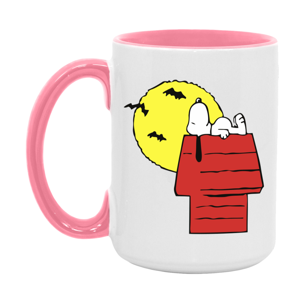 Peanuts Snoopy Halloween Mug, Snoopy Coffee Cup, Cute Halloween Coffee Mug, 11Oz Or 15Oz Ceramic