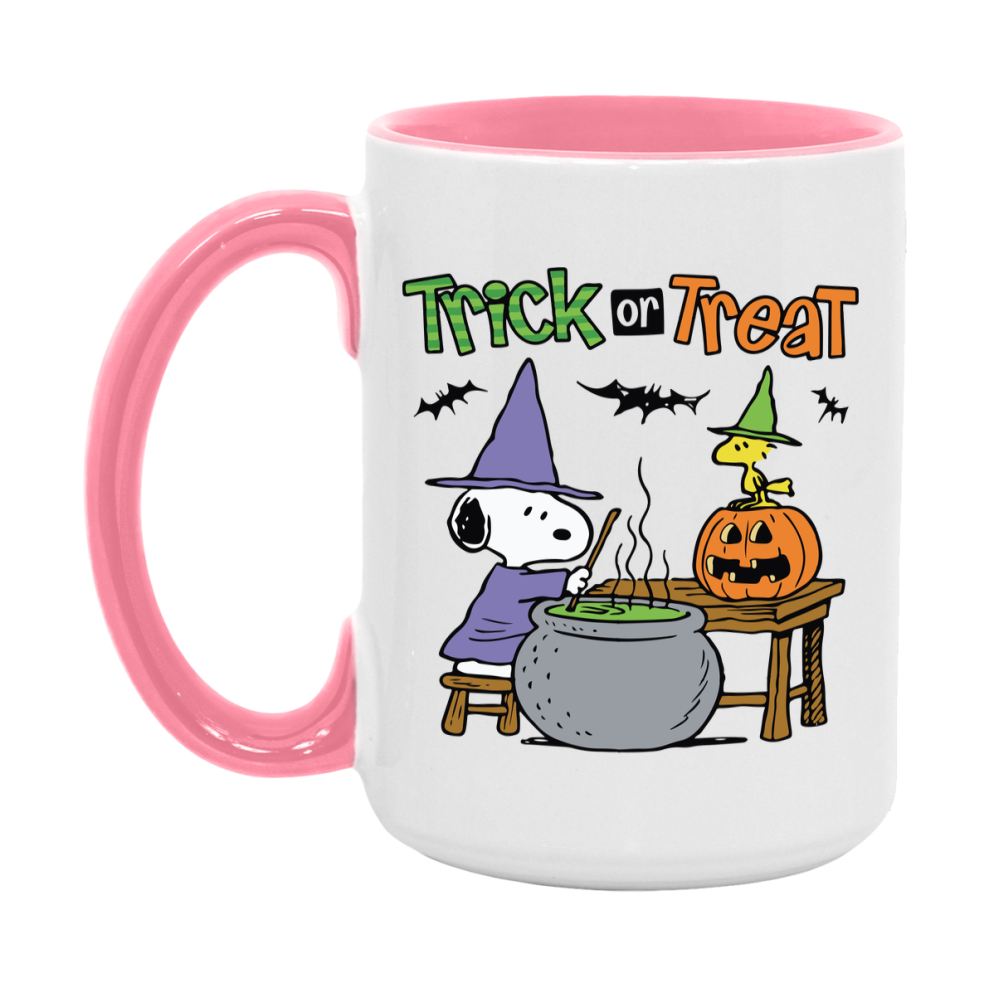 Peanuts Snoopy Halloween Mug, Snoopy Coffee Cup, Cute Halloween Coffee Mug, 11Oz Or 15Oz Ceramic
