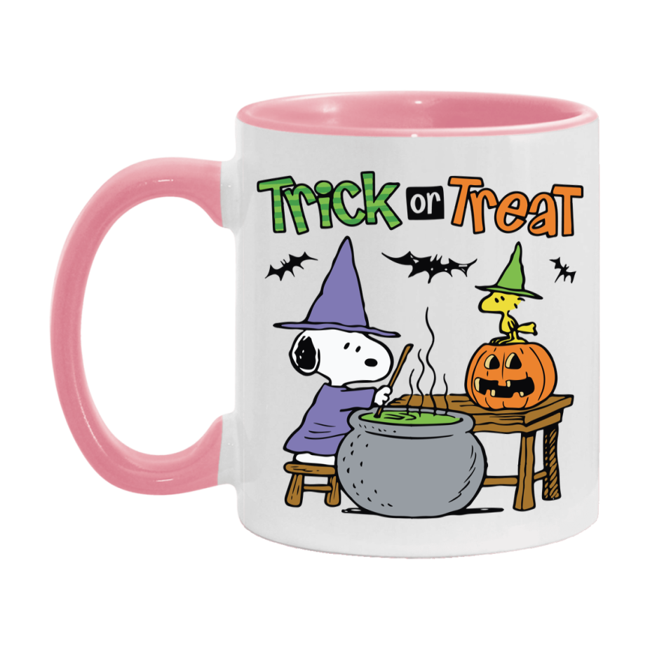 Peanuts Snoopy Halloween Mug, Snoopy Coffee Cup, Cute Halloween Coffee Mug, 11Oz Or 15Oz Ceramic