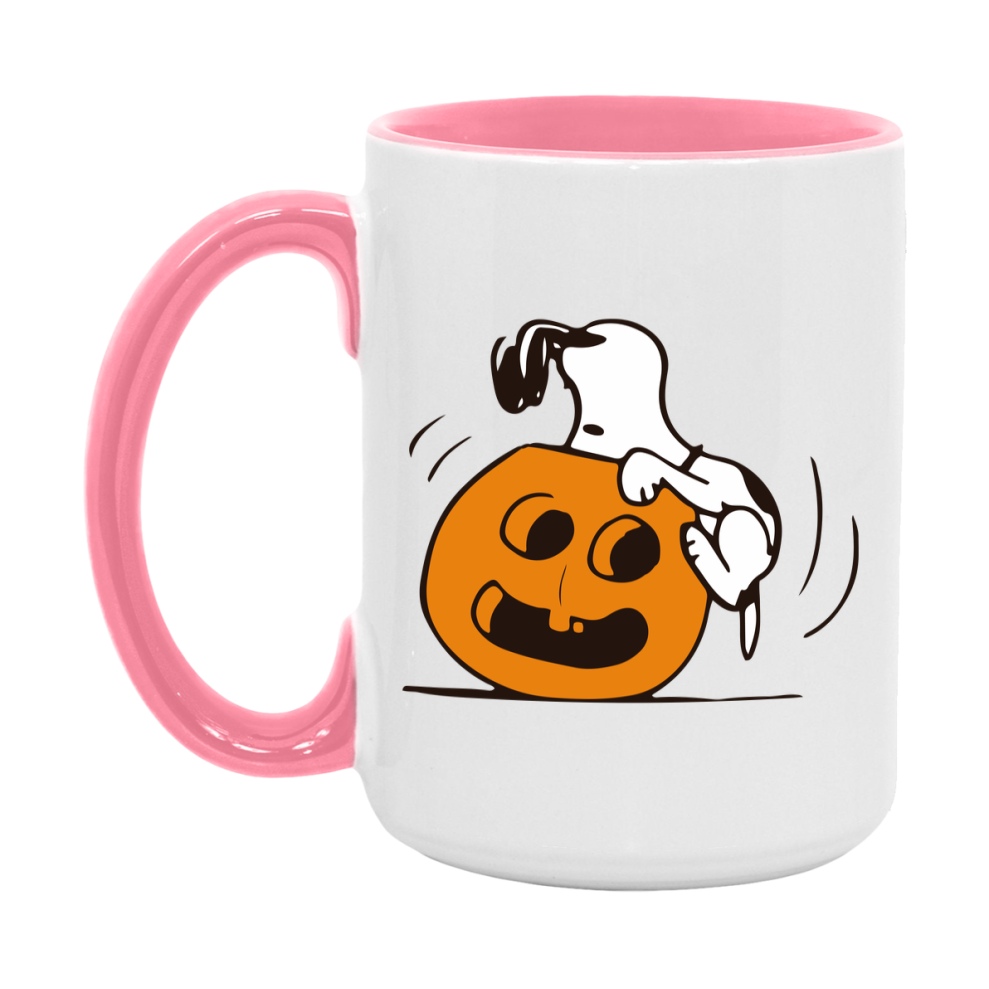 Peanuts Snoopy Halloween Mug, Snoopy Coffee Cup, Cute Halloween Coffee Mug, 11Oz Or 15Oz Ceramic
