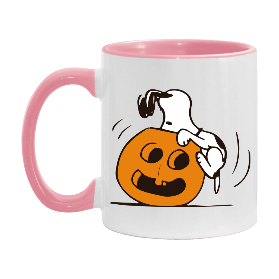 Peanuts Snoopy Halloween Mug, Snoopy Coffee Cup, Cute Halloween Coffee Mug, 11Oz Or 15Oz Ceramic