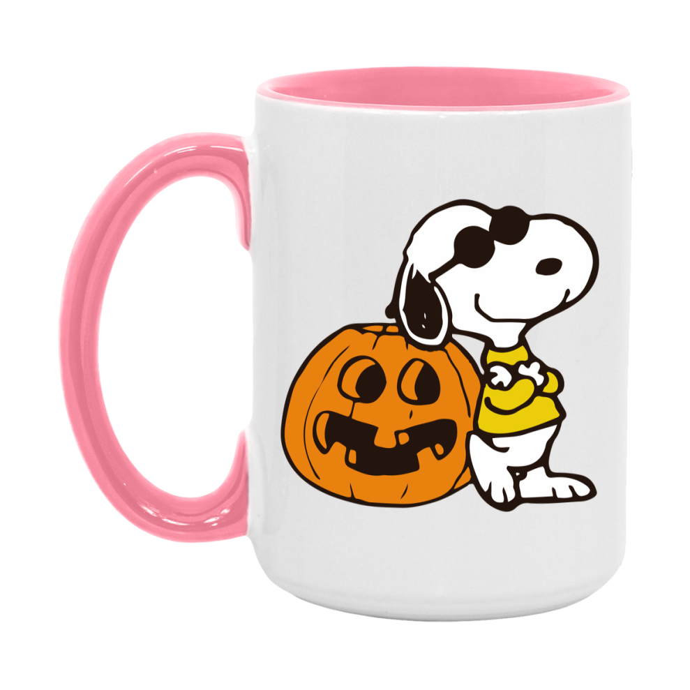 Peanuts Snoopy Halloween Mug, Snoopy Coffee Cup, Cute Halloween Coffee Mug, 11Oz Or 15Oz Ceramic
