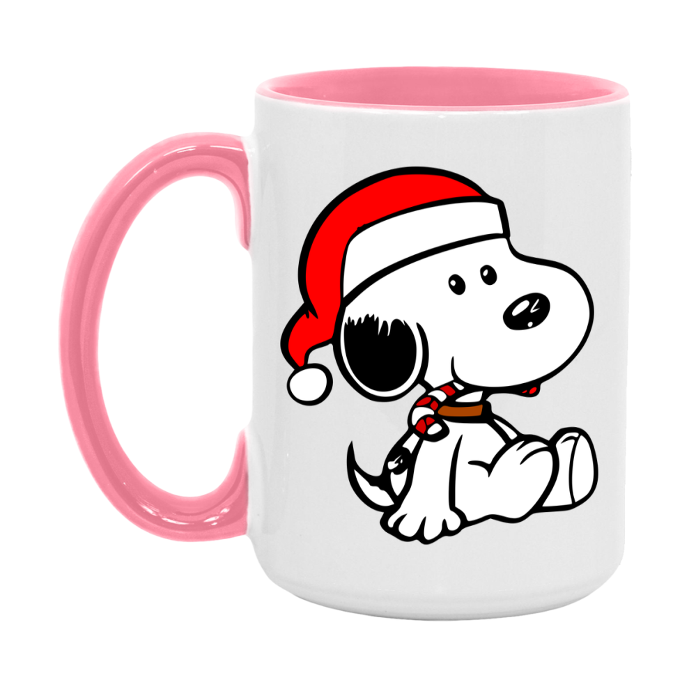 Peanuts Gang Christmas Mug, Snoopy Charlie Brown Holiday Coffee Cup, Ceramic Christmas Mug 11Oz Or 15Oz