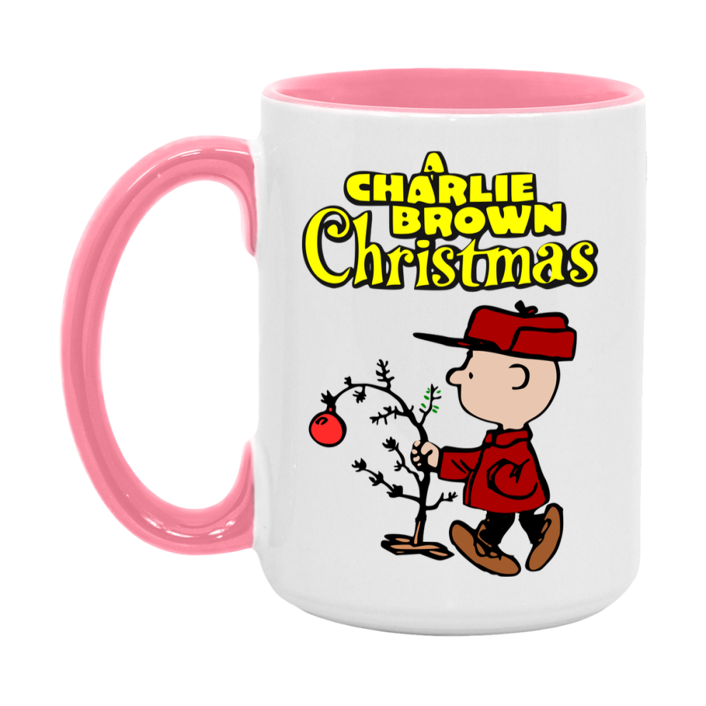 Peanuts Gang Christmas Mug, Snoopy Charlie Brown Holiday Coffee Cup, Ceramic Christmas Mug 11Oz Or 15Oz