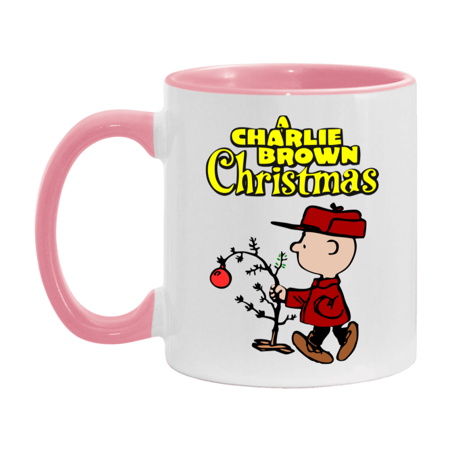 Peanuts Gang Christmas Mug, Snoopy Charlie Brown Holiday Coffee Cup, Ceramic Christmas Mug 11Oz Or 15Oz