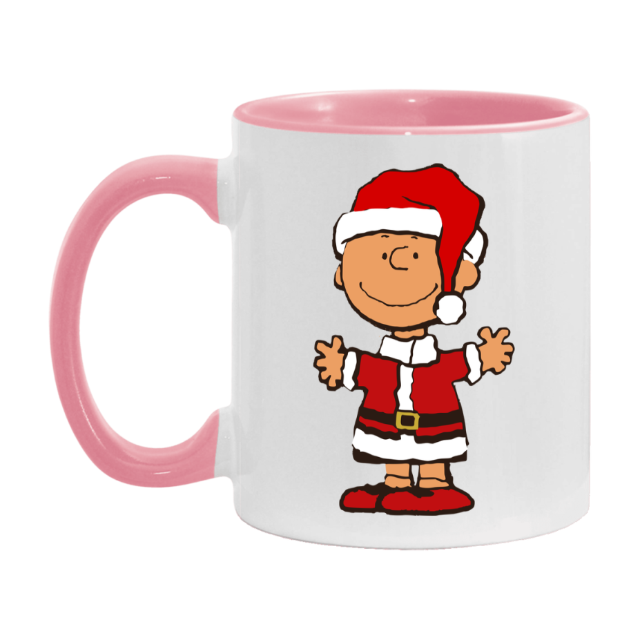 Peanuts Gang Christmas Mug, Snoopy Charlie Brown Holiday Coffee Cup, Ceramic Christmas Mug 11Oz Or 15Oz