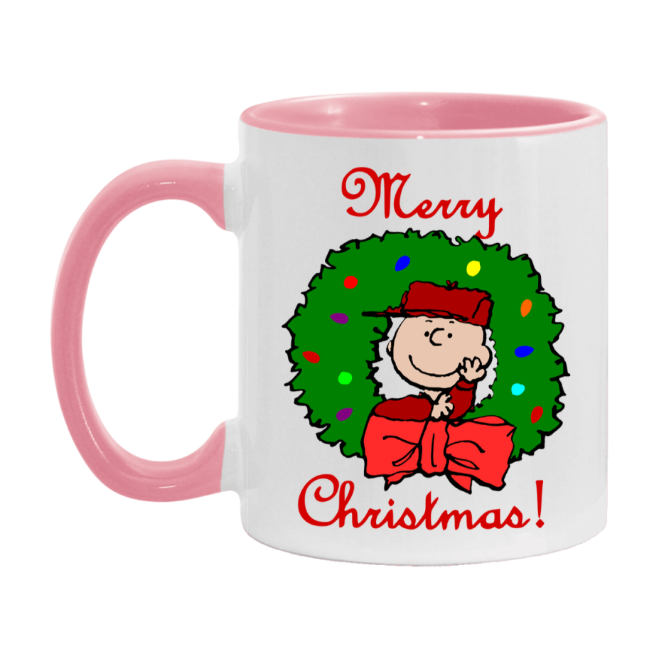 Peanuts Gang Christmas Mug, Snoopy Charlie Brown Holiday Coffee Cup, Ceramic Christmas Mug 11Oz Or 15Oz