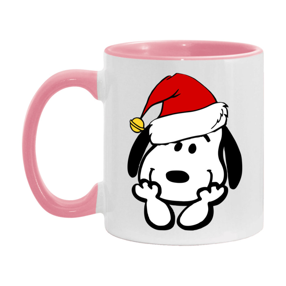 Peanuts Gang Christmas Mug, Snoopy Charlie Brown Holiday Coffee Cup, Ceramic Christmas Mug 11Oz Or 15Oz