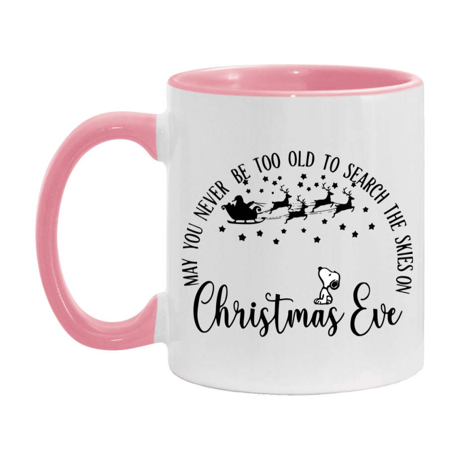 Peanuts Gang Christmas Mug, Snoopy Charlie Brown Holiday Coffee Cup, Ceramic Christmas Mug 11Oz Or 15Oz