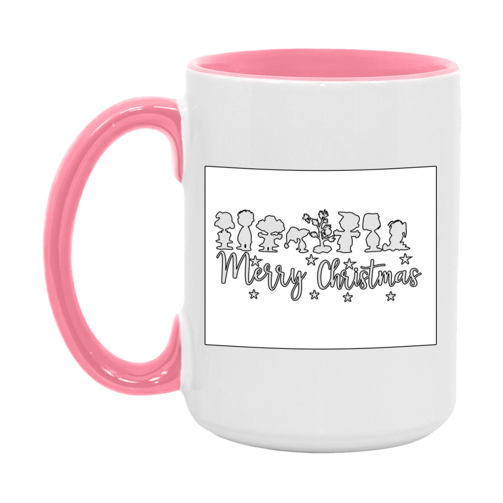 Peanuts Gang Christmas Mug, Snoopy Charlie Brown Holiday Coffee Cup, Ceramic Christmas Mug 11Oz Or 15Oz