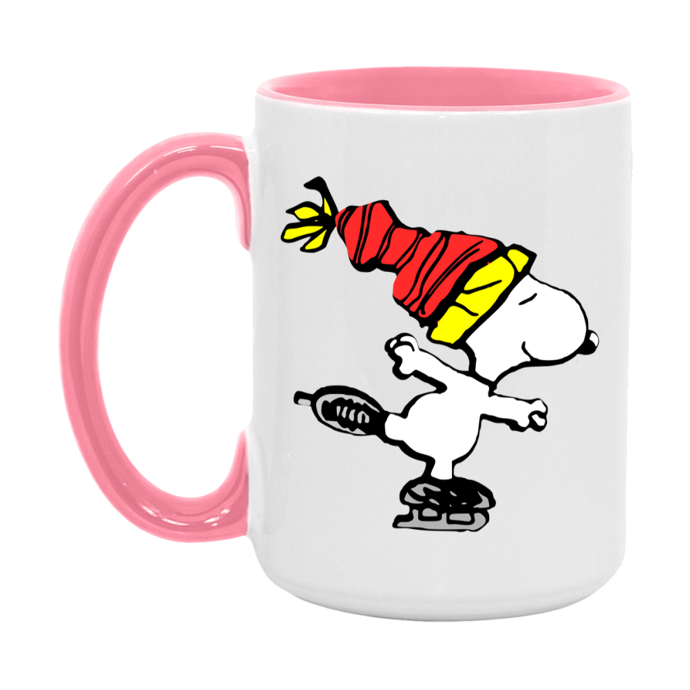 Peanuts Gang Christmas Mug, Snoopy Charlie Brown Holiday Coffee Cup, Ceramic Christmas Mug 11Oz Or 15Oz
