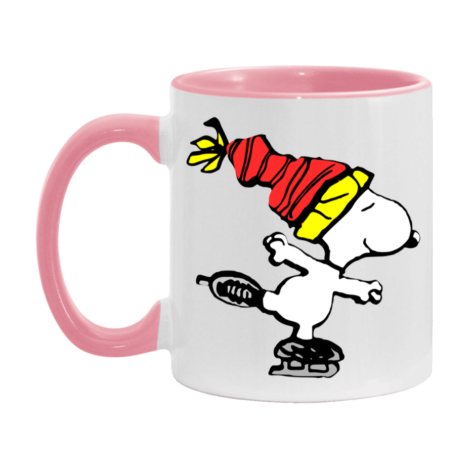 Peanuts Gang Christmas Mug, Snoopy Charlie Brown Holiday Coffee Cup, Ceramic Christmas Mug 11Oz Or 15Oz