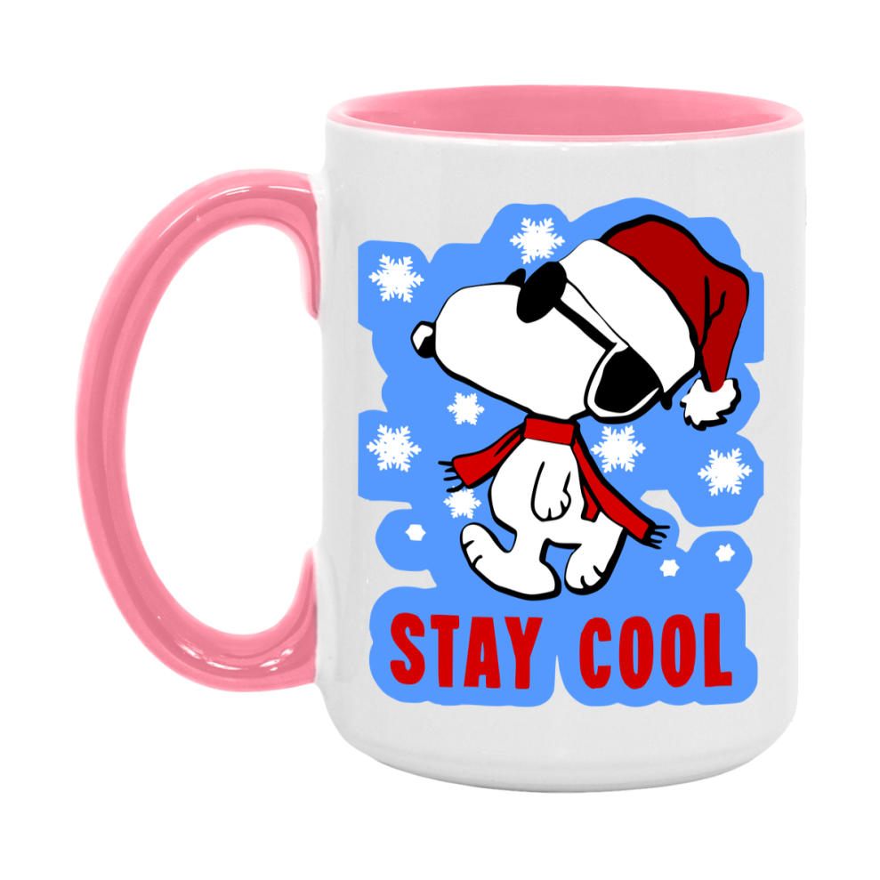 Peanuts Gang Christmas Mug, Snoopy Charlie Brown Holiday Coffee Cup, Ceramic Christmas Mug 11Oz Or 15Oz