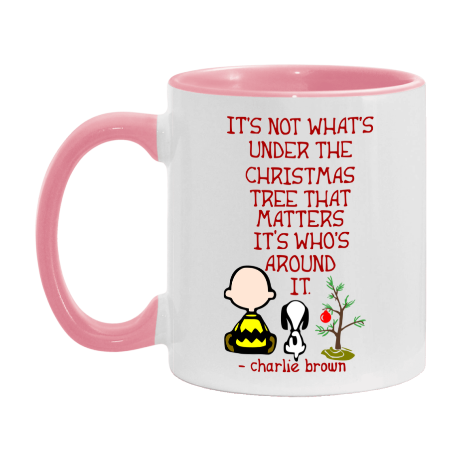 Peanuts Gang Christmas Mug, Snoopy Charlie Brown Holiday Coffee Cup, Ceramic Christmas Mug 11Oz Or 15Oz