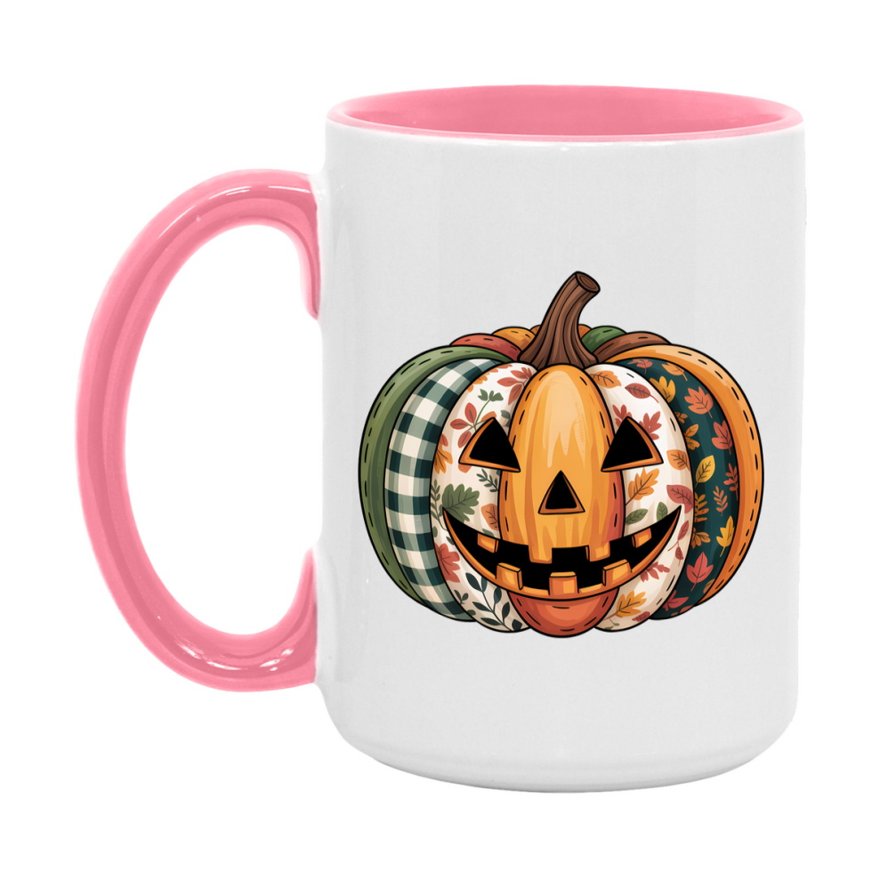 In Love With Fall Coffee Mug, Cozy Cute Autumn Coffee Cup, 11Oz Or 15Oz White Ceramic Mug