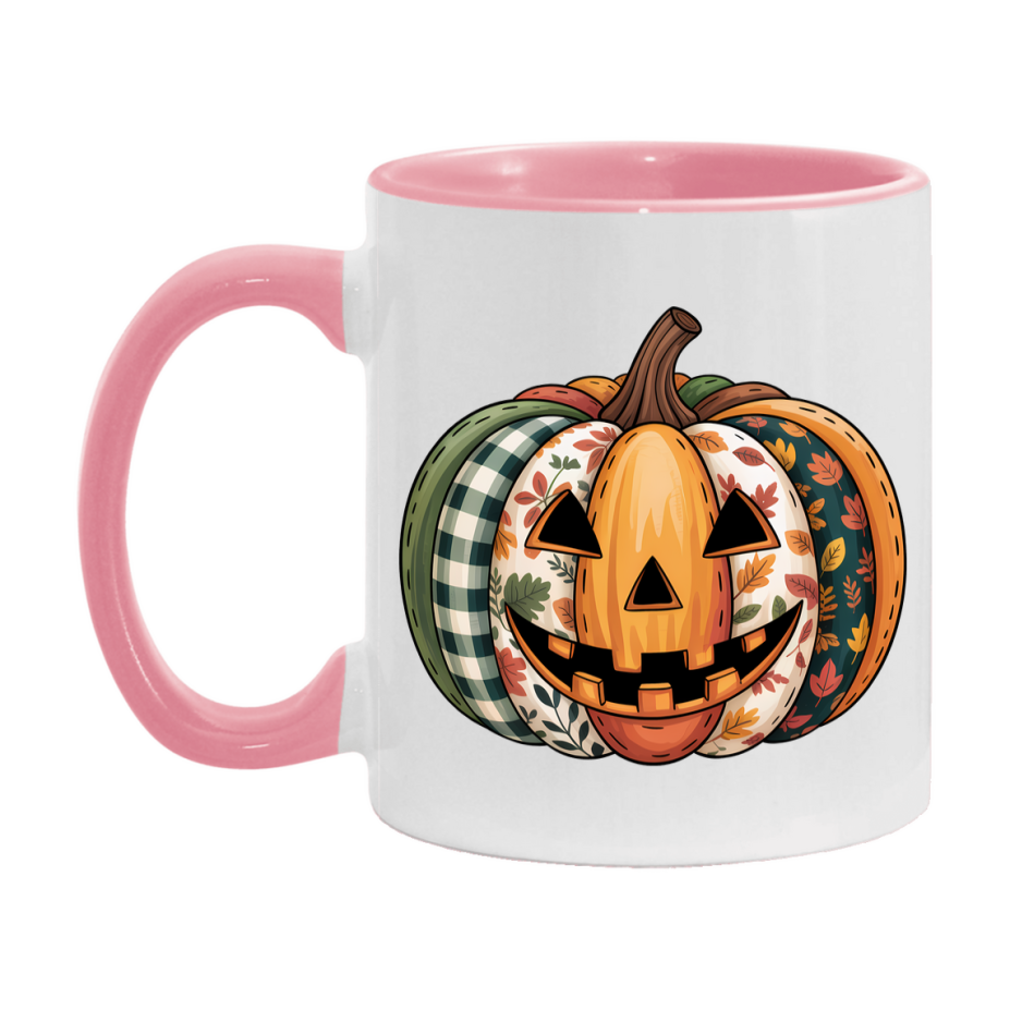 In Love With Fall Coffee Mug, Cozy Cute Autumn Coffee Cup, 11Oz Or 15Oz White Ceramic Mug