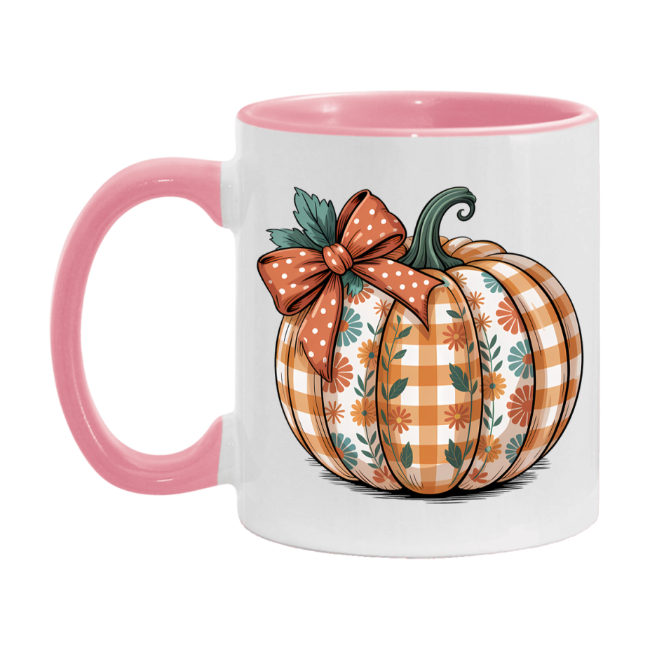 In Love With Fall Coffee Mug, Cozy Cute Autumn Coffee Cup, 11Oz Or 15Oz White Ceramic Mug