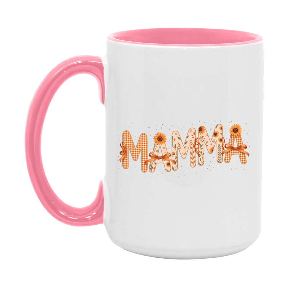 In Love With Fall Coffee Mug, Cozy Cute Autumn Coffee Cup, 11Oz Or 15Oz White Ceramic Mug