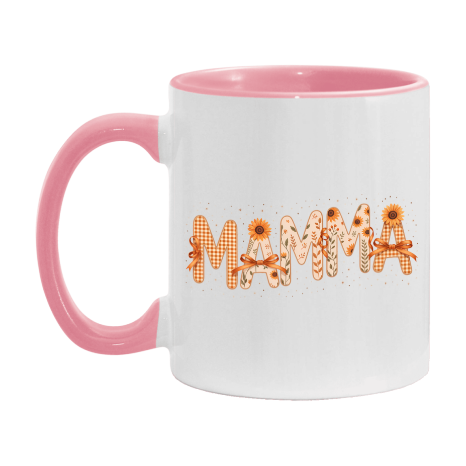 In Love With Fall Coffee Mug, Cozy Cute Autumn Coffee Cup, 11Oz Or 15Oz White Ceramic Mug