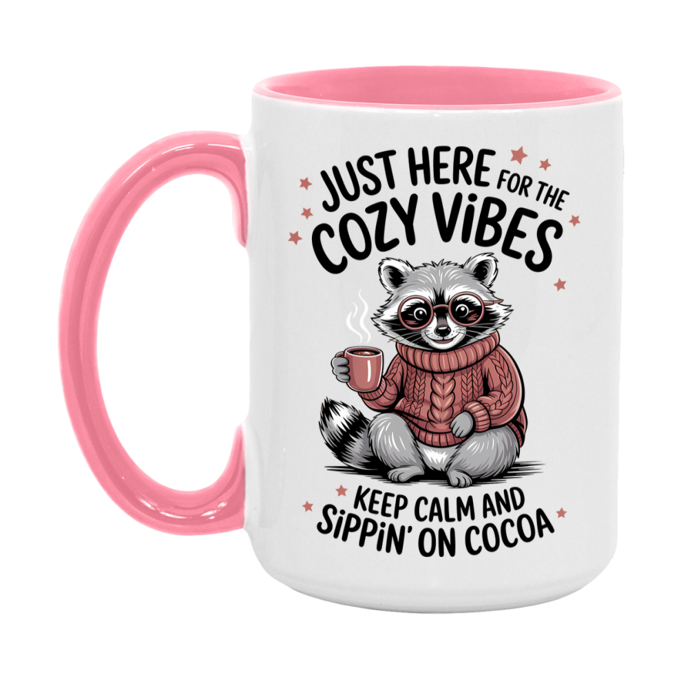 In Love With Fall Coffee Mug, Cozy Cute Autumn Coffee Cup, 11Oz Or 15Oz White Ceramic Mug