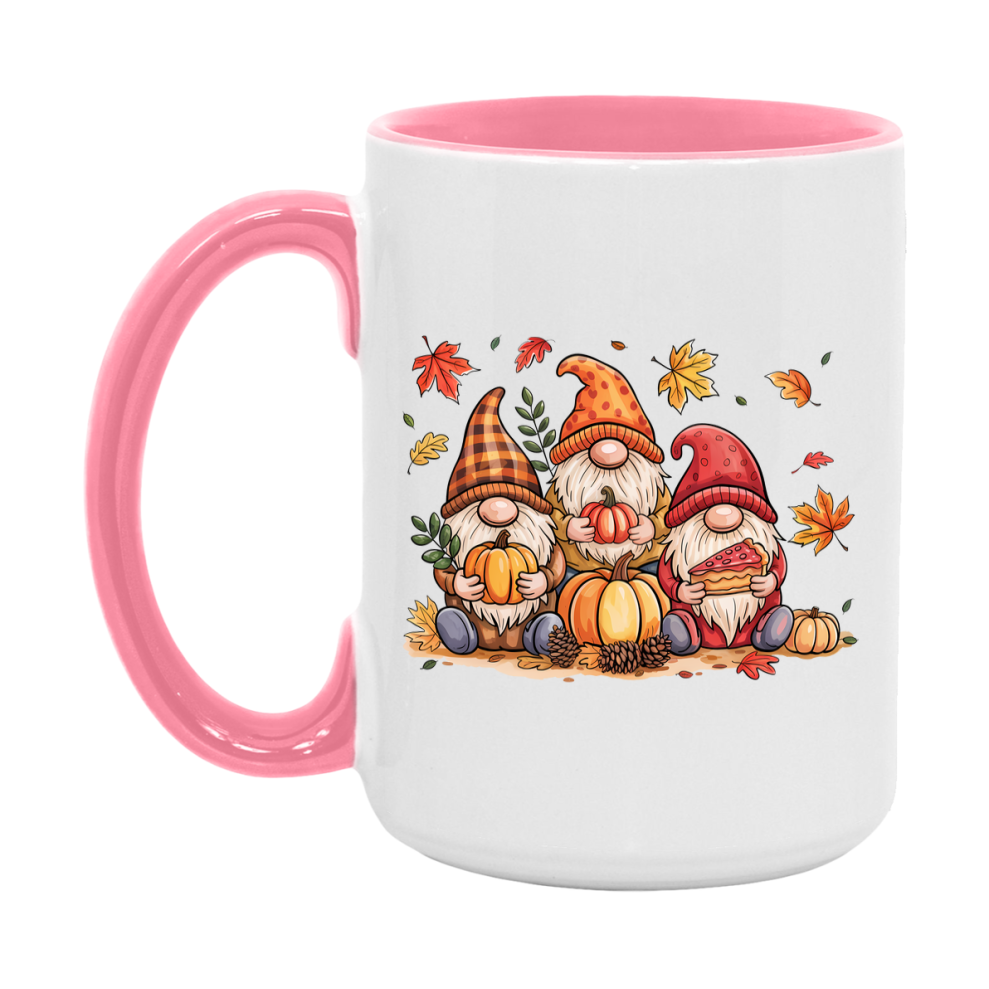 In Love With Fall Coffee Mug, Cozy Cute Autumn Coffee Cup, 11Oz Or 15Oz White Ceramic Mug