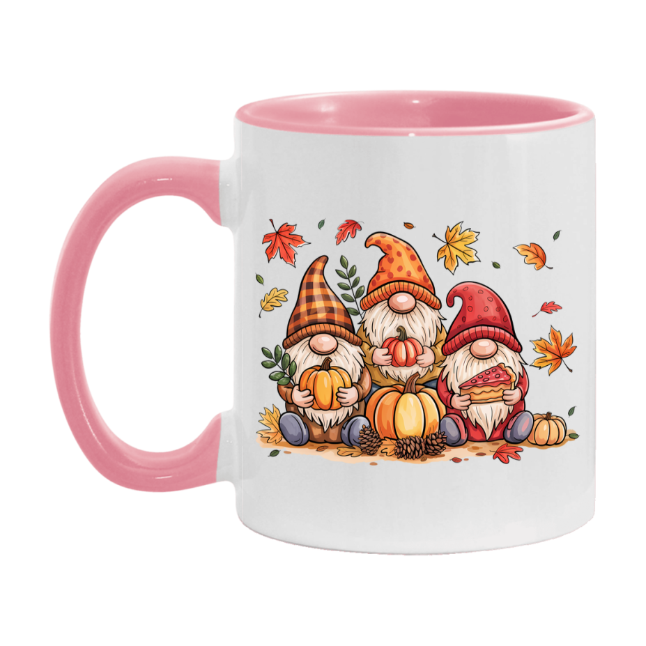 In Love With Fall Coffee Mug, Cozy Cute Autumn Coffee Cup, 11Oz Or 15Oz White Ceramic Mug