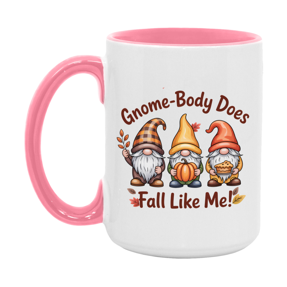In Love With Fall Coffee Mug, Cozy Cute Autumn Coffee Cup, 11Oz Or 15Oz White Ceramic Mug