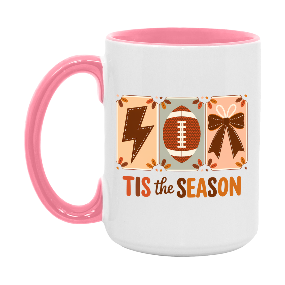 In Love With Fall Coffee Mug, Cozy Cute Autumn Coffee Cup, 11Oz Or 15Oz White Ceramic Mug