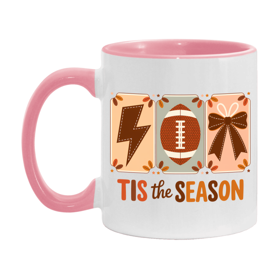 In Love With Fall Coffee Mug, Cozy Cute Autumn Coffee Cup, 11Oz Or 15Oz White Ceramic Mug