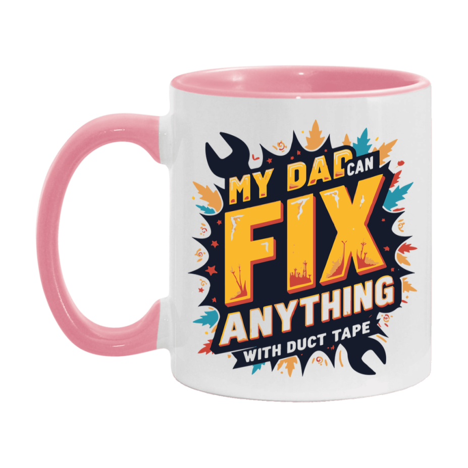 Dad Joke Coffee Mug, Funny Coffee Mug Gift For Dad, 11Oz Or 15Oz White Ceramic Cup