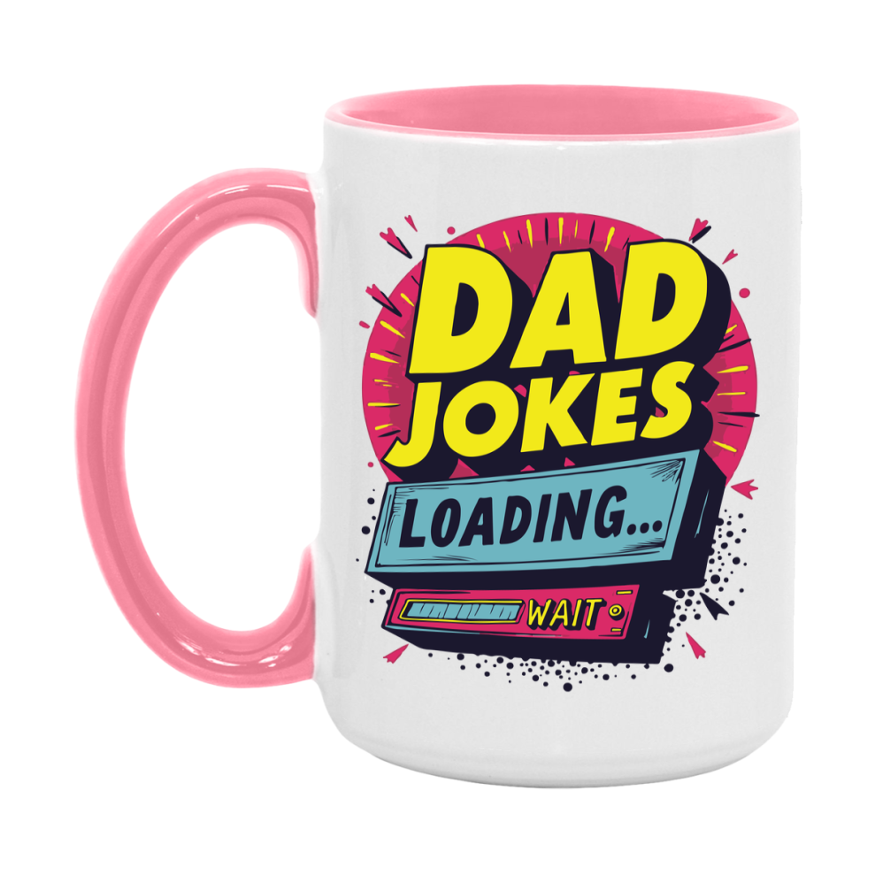 Dad Joke Coffee Mug, Funny Coffee Mug Gift For Dad, 11Oz Or 15Oz White Ceramic Cup