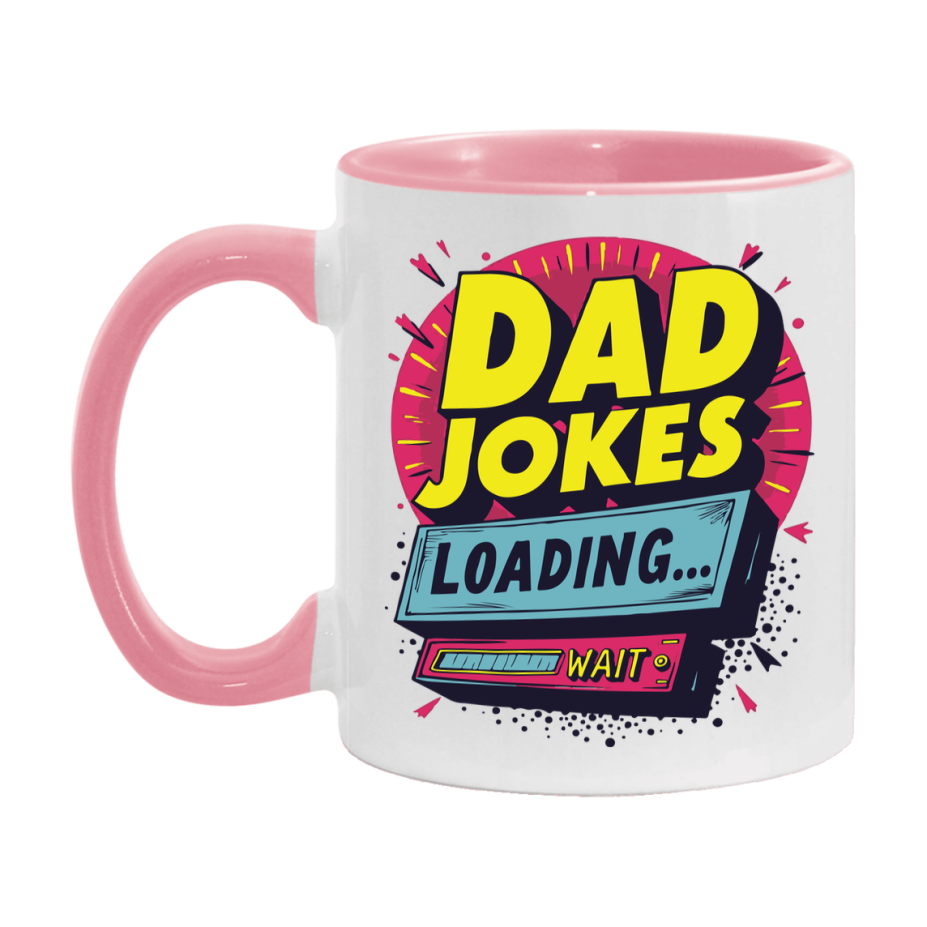 Dad Joke Coffee Mug, Funny Coffee Mug Gift For Dad, 11Oz Or 15Oz White Ceramic Cup