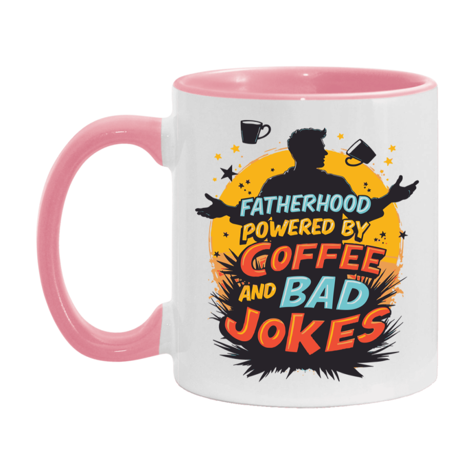 Dad Joke Coffee Mug, Funny Coffee Mug Gift For Dad, 11Oz Or 15Oz White Ceramic Cup