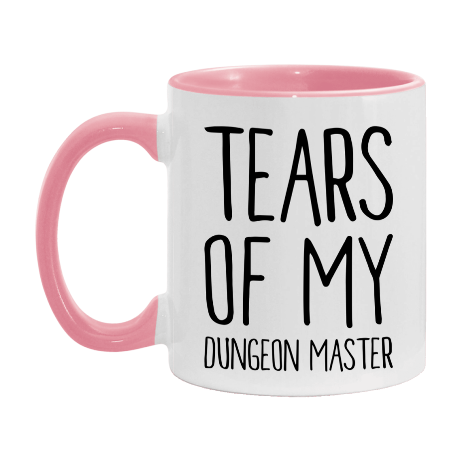 Dnd Dragon Masters Mug, Tears Of My Dungeon Master Coffee Mug, Rpg Gift