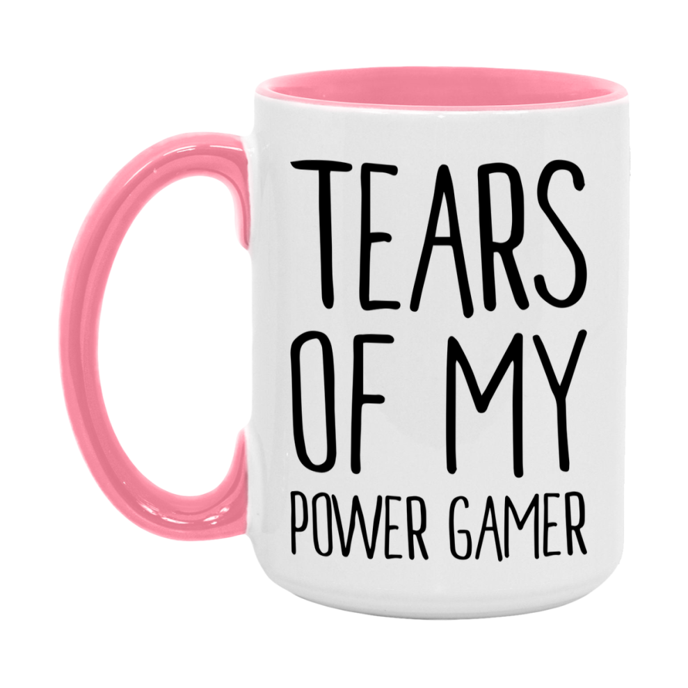 Dnd Dragon Masters Mug, Tears Of My Power Gamer Coffee Mug, Rpg Gift