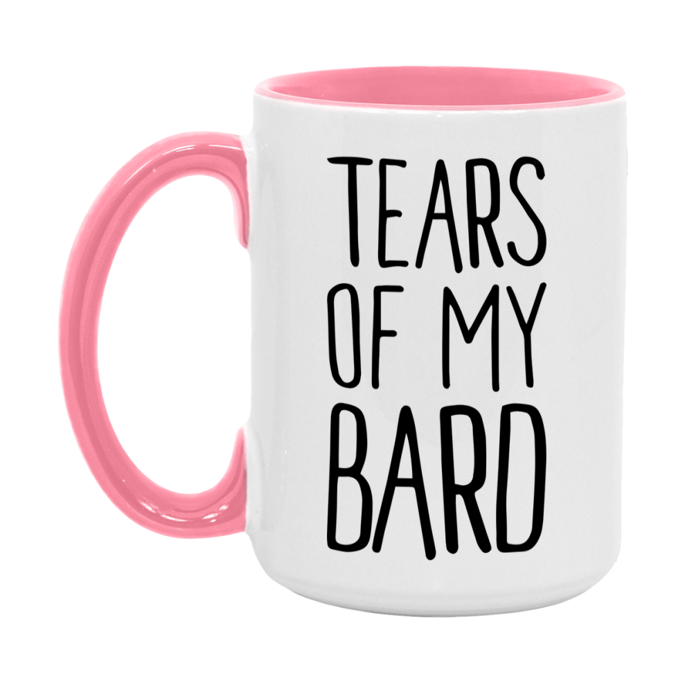 Dnd Dragon Masters Mug, Tears Of My Bard Coffee Mug, Rpg Gift
