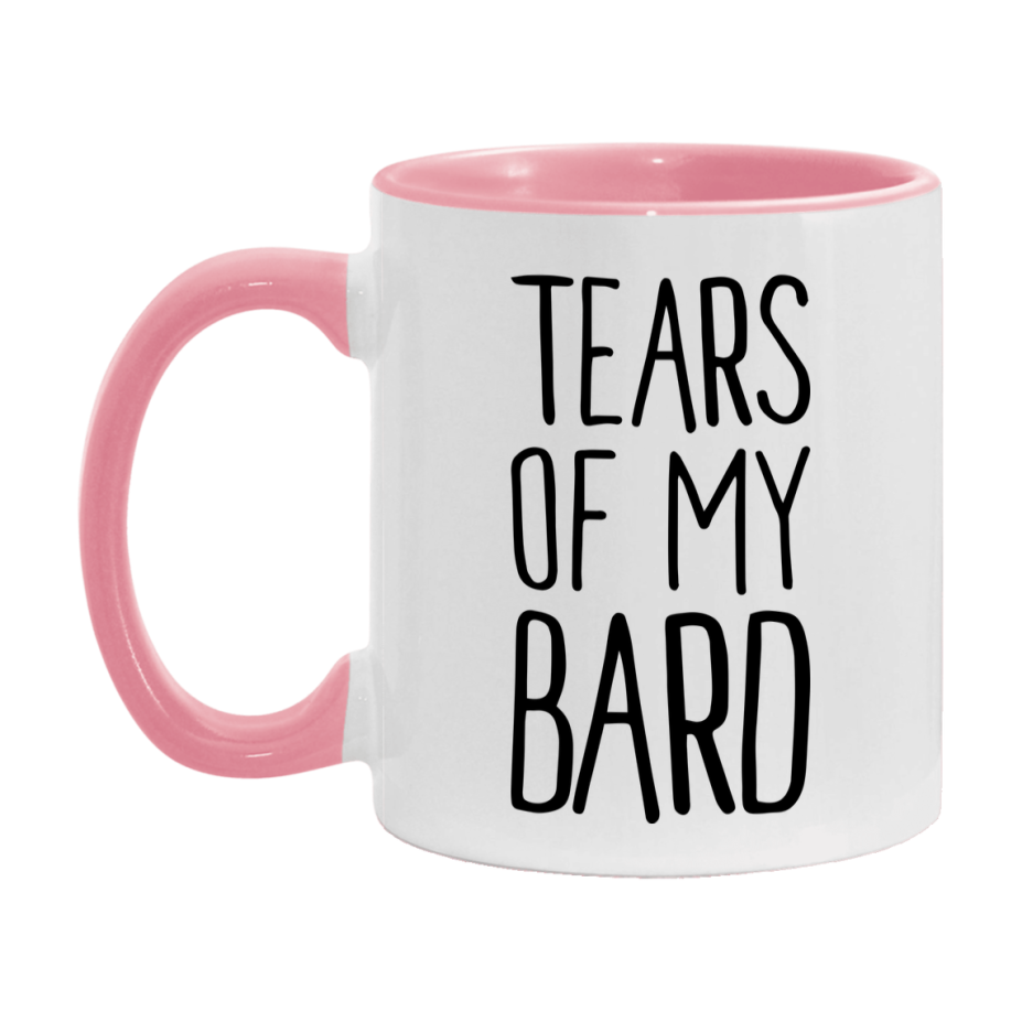 Dnd Dragon Masters Mug, Tears Of My Bard Coffee Mug, Rpg Gift