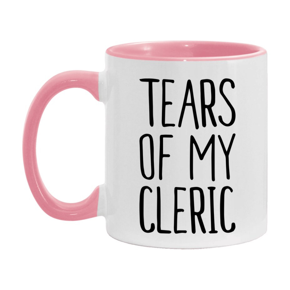 Dnd Dragon Masters Mug, Tears Of My Cleric Coffee Mug, Rpg Gift