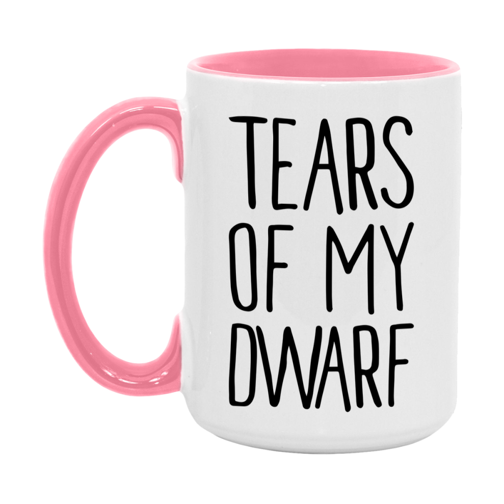 Dnd Dragon Masters Mug, Tears Of My Dwarf Coffee Mug, Rpg Gift