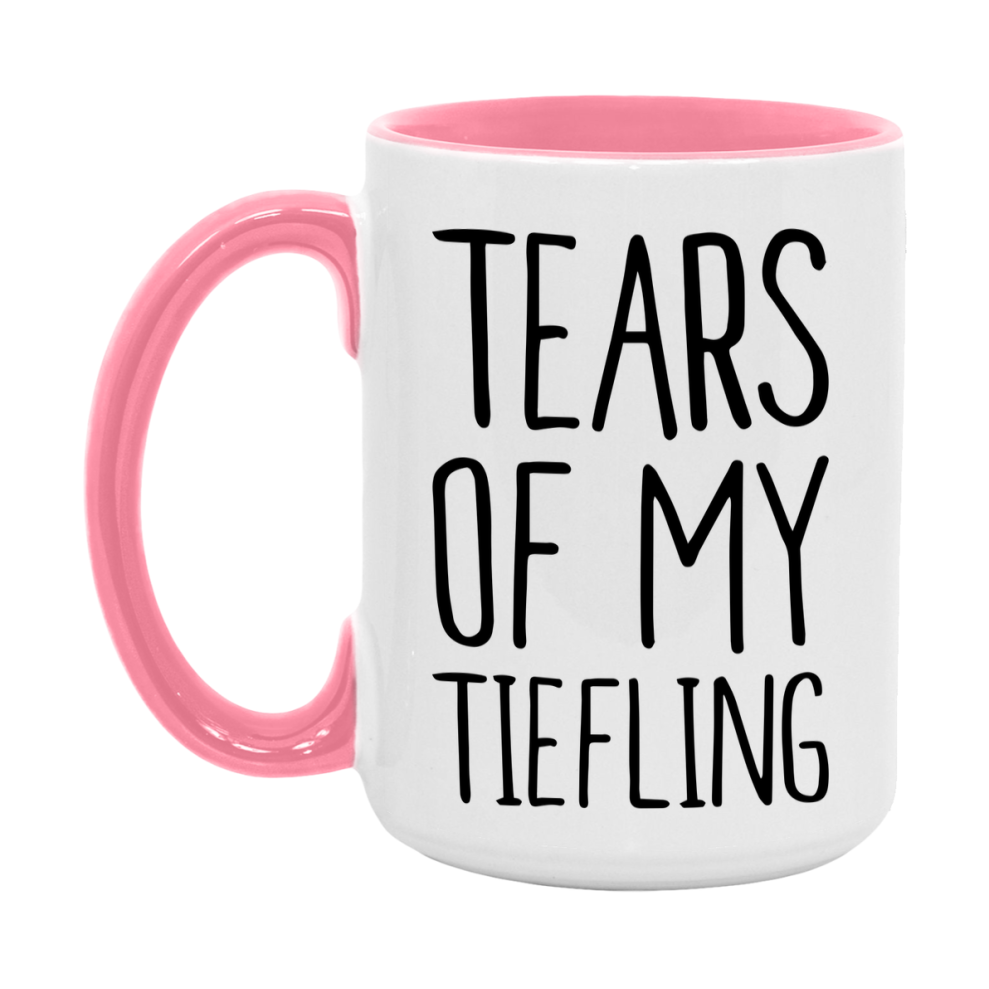 Dnd Dragon Masters Mug, Tears Of My Tiefling Coffee Mug, Rpg Gift