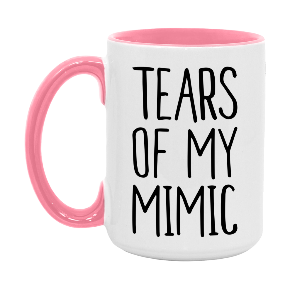 Dnd Dragon Masters Mug, Tears Of My Mimic Coffee Mug, Rpg Gift