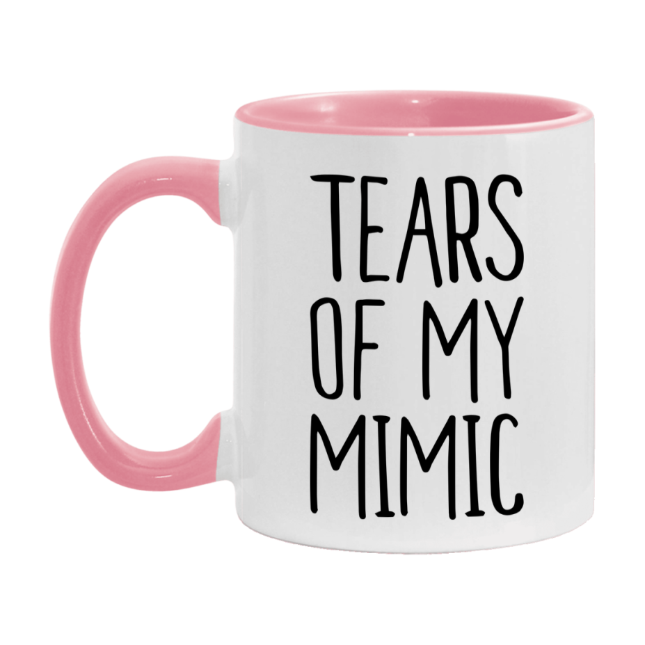 Dnd Dragon Masters Mug, Tears Of My Mimic Coffee Mug, Rpg Gift