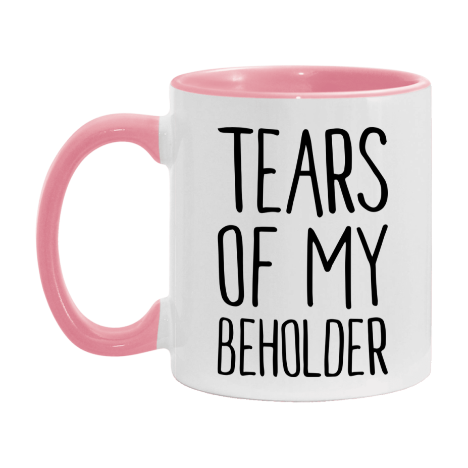 Dnd Dragon Masters Mug, Tears Of My Beholder Coffee Mug, Rpg Gift