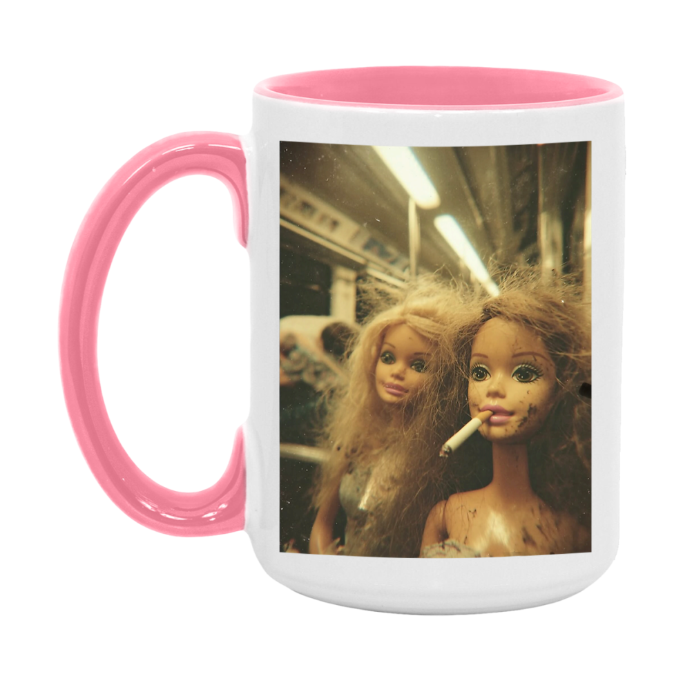 Disgusted Doll Face Mug, Funny Doll Face Meme Coffee Cup