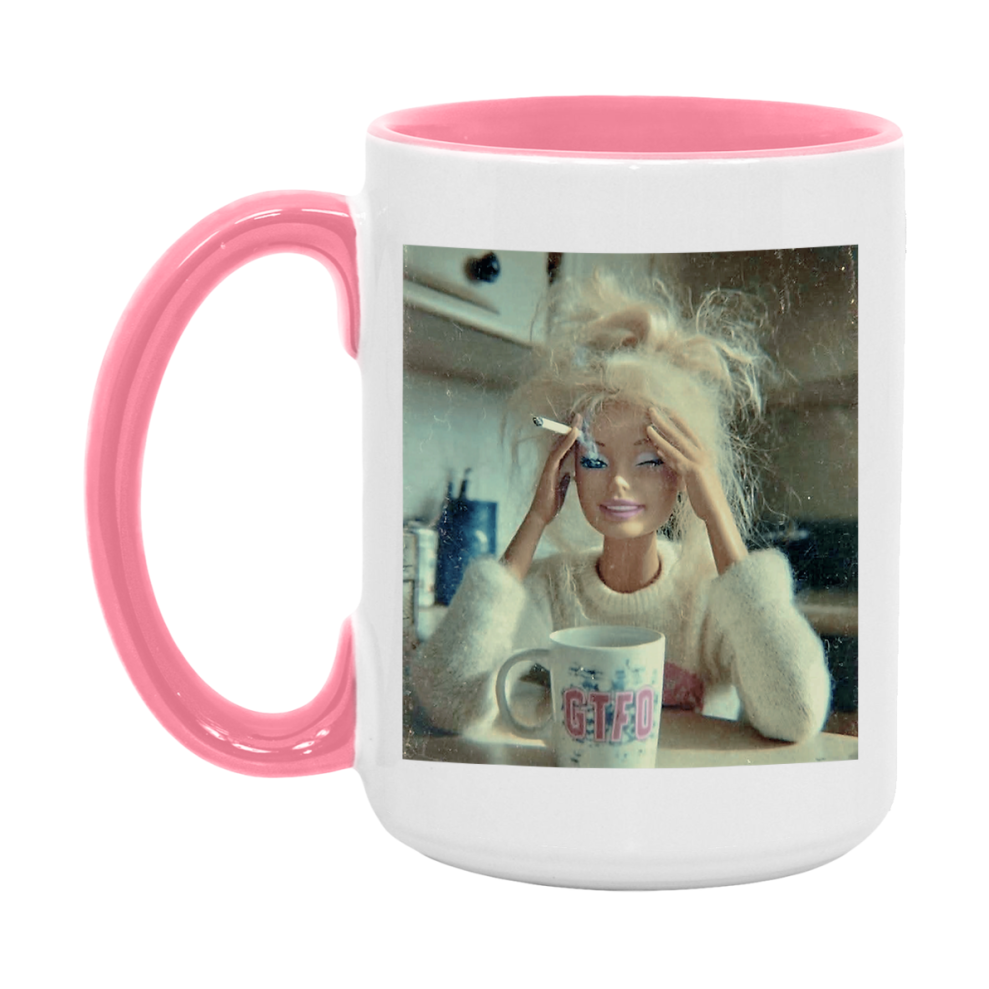 Disgusted Doll Face Mug, Funny Doll Face Meme Coffee Cup