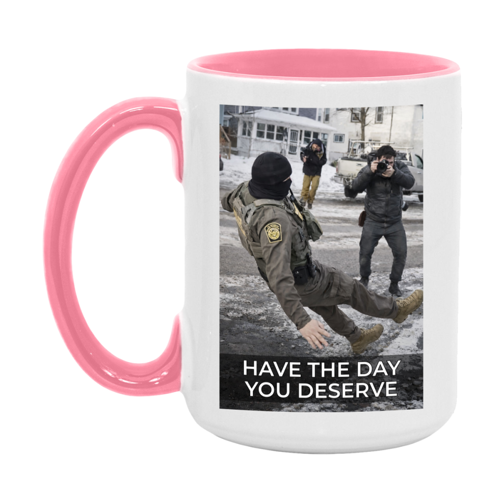 Viral Anti Ice Meme Mug, Pro Immigration Social Justice Coffee Mug