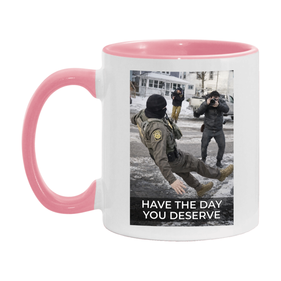 Viral Anti Ice Meme Mug, Pro Immigration Social Justice Coffee Mug